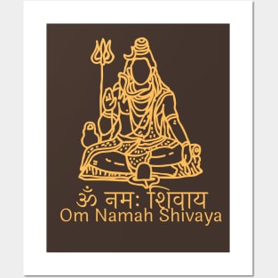 Golden Shiva Posters and Art